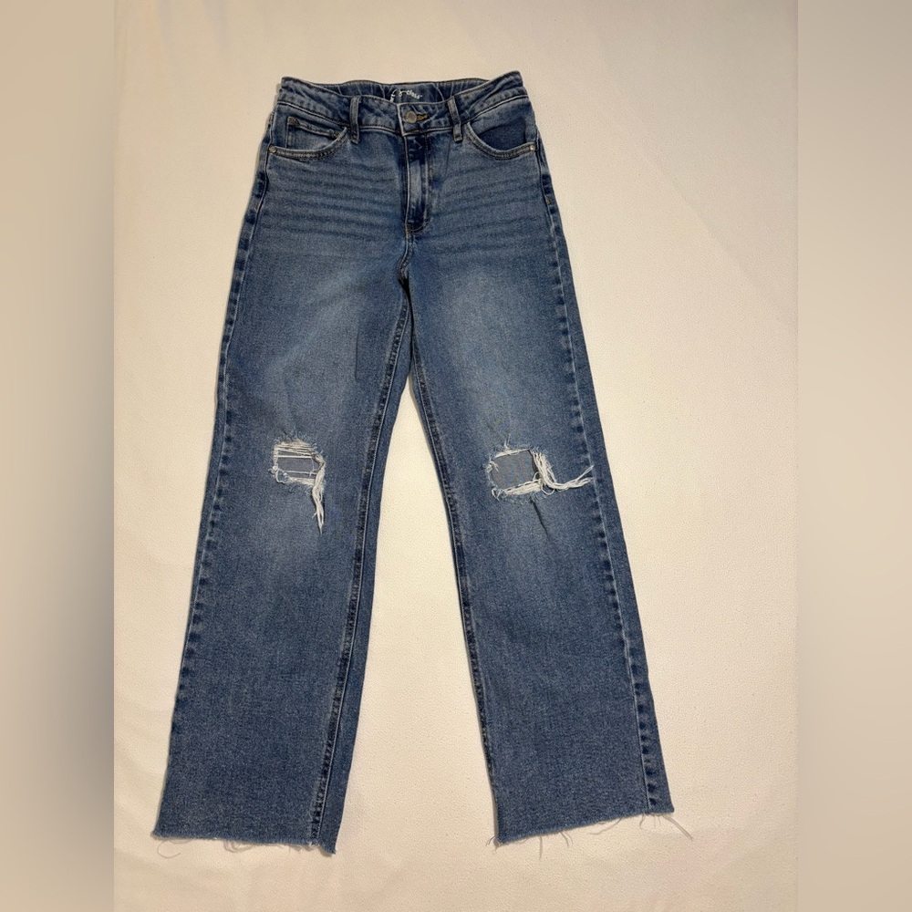 Art Class Blue Distressed Jeans